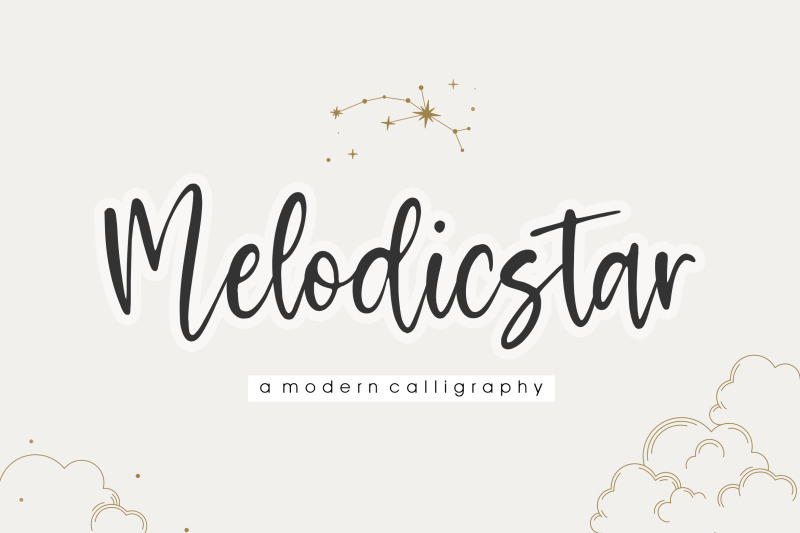 melodicstar-modern-calligraphy-font