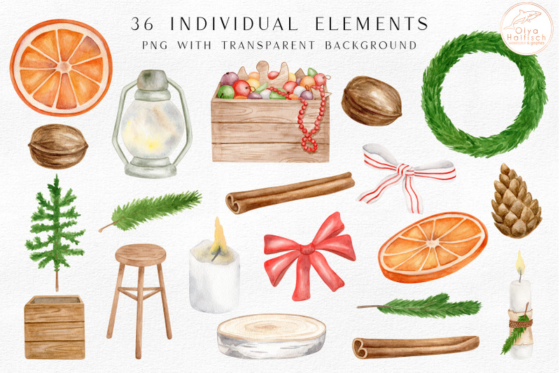 watercolor-christmas-clipart-set-farmhouse-christmas-png