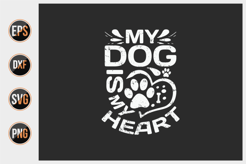 dog-typographic-quotes-design-vector-template