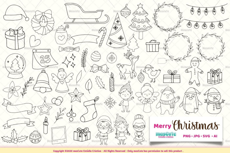christmas-svg-bundle-coloring-page