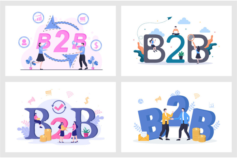 17-b2b-or-business-to-business-marketing-illustration