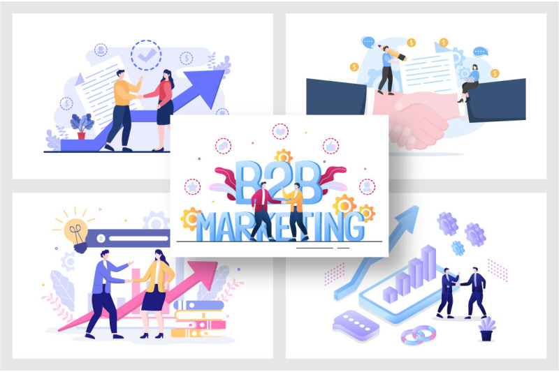 17-b2b-or-business-to-business-marketing-illustration