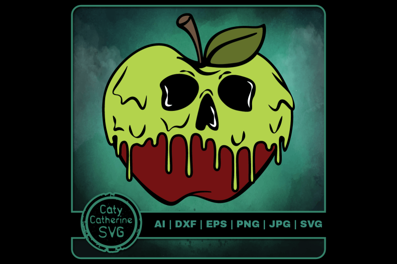 poison-apple-skull-halloween-graphic-svg-cut-file