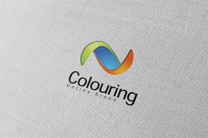 colouring-logo-template