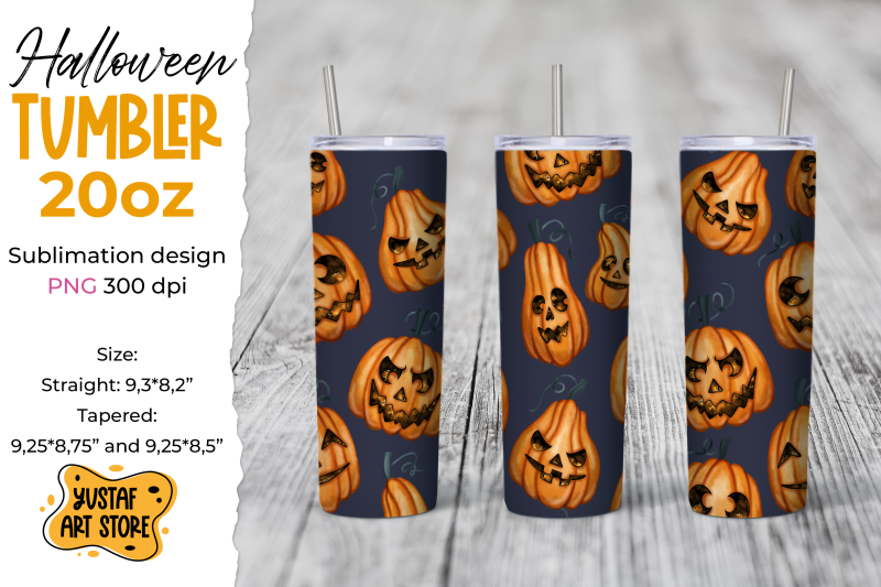 halloween-tumbler-bundle-10-sublimation-watercolor-design