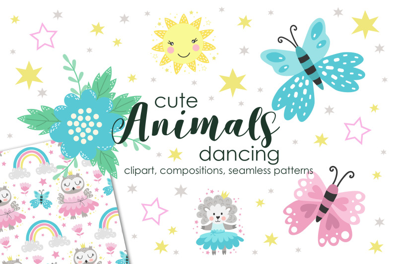 cute-animals-dancing-collection
