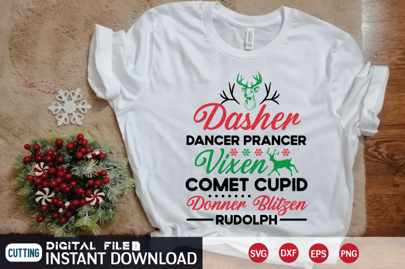 dasher-dancer-prancer-vixen-comet-cupid-donner-blitzen-rudolph-nbsp-svg-des