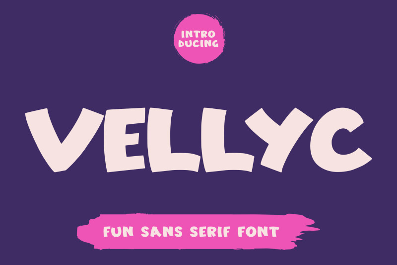 vellyc-fun-sans-serif-font