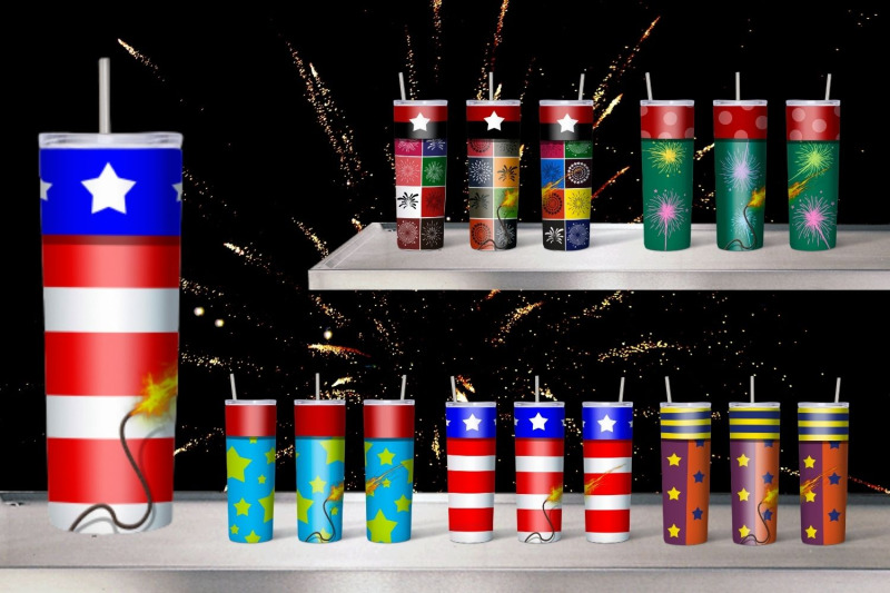 fireworks-tumbler-sublimation