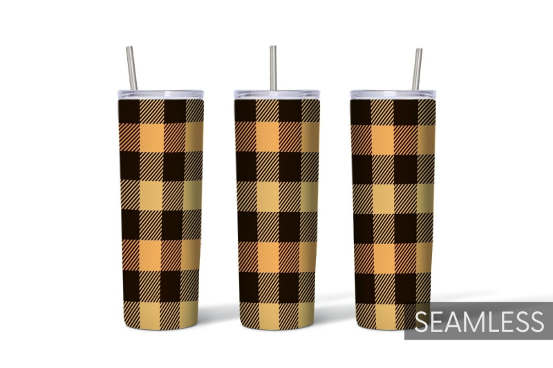 buffalo-plaid-tumbler-sublimation