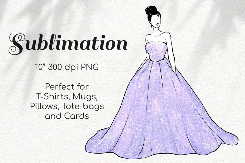 girl-in-lavender-glitter-princess-dress-character-sketch
