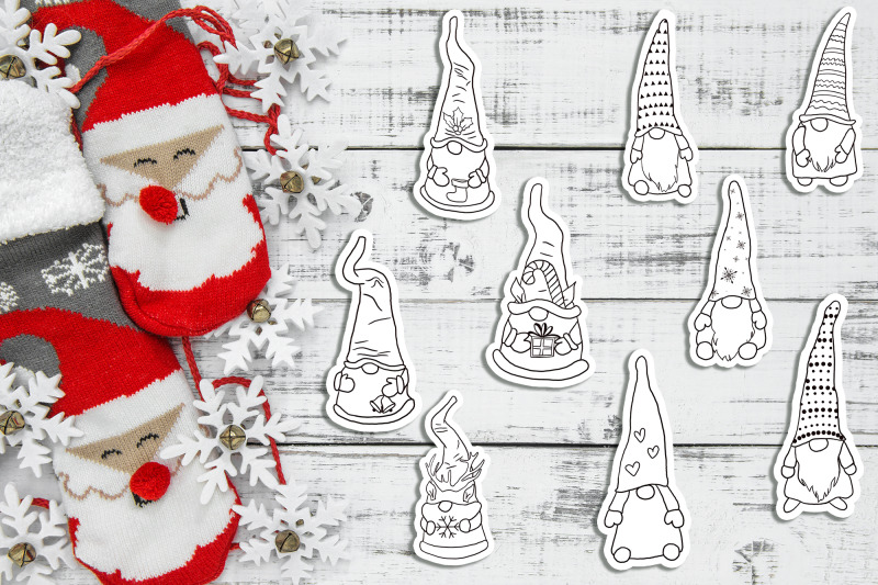 christmas-gnome-stickers-to-color