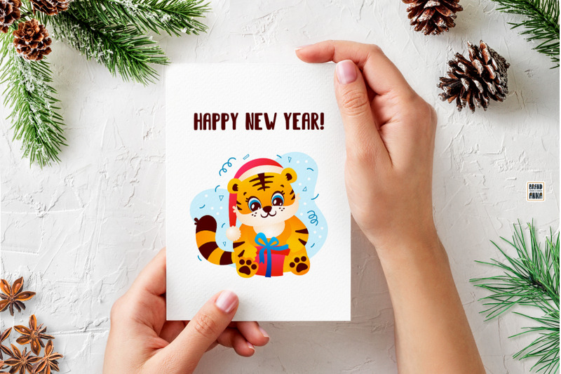 cute-new-year-tigers-vector-clipart