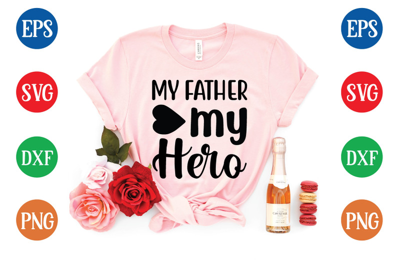 my-father-my-hero-svg