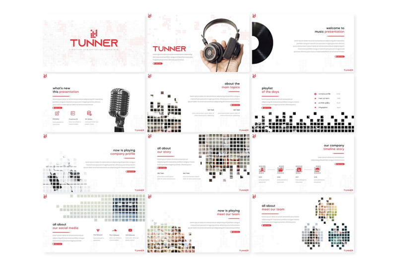 tunner-google-slide-template