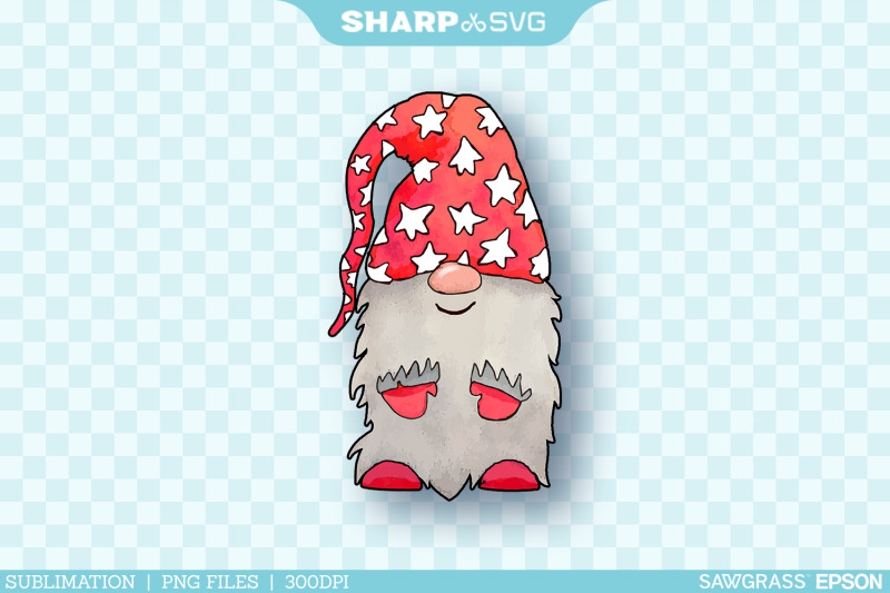 gnome-2-png-sublimation-christmas-sublimation-design