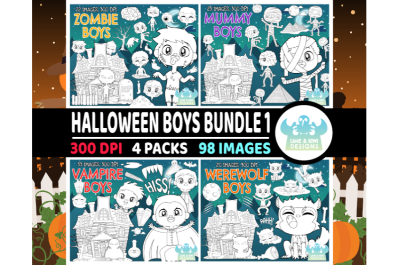 halloween-boys-digital-stamps-bundle-1