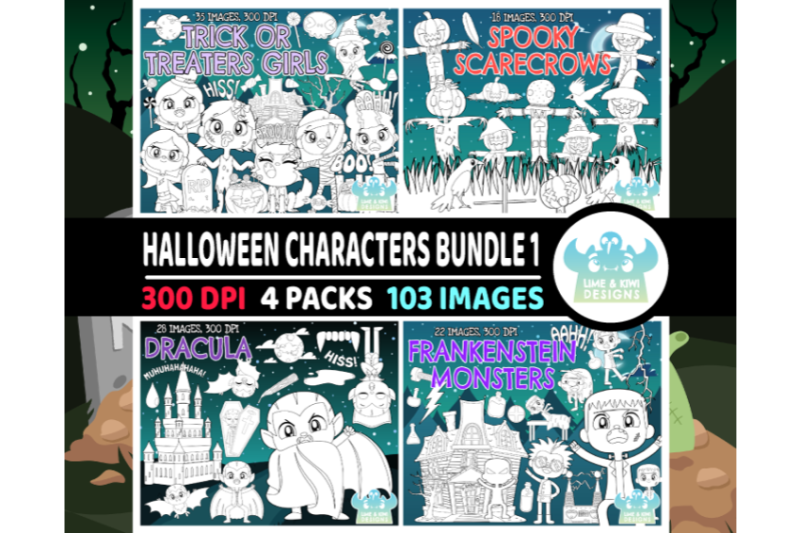 halloween-characters-digital-stamps-bundle-1
