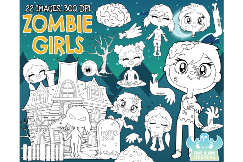 halloween-girls-digital-stamps-bundle-1