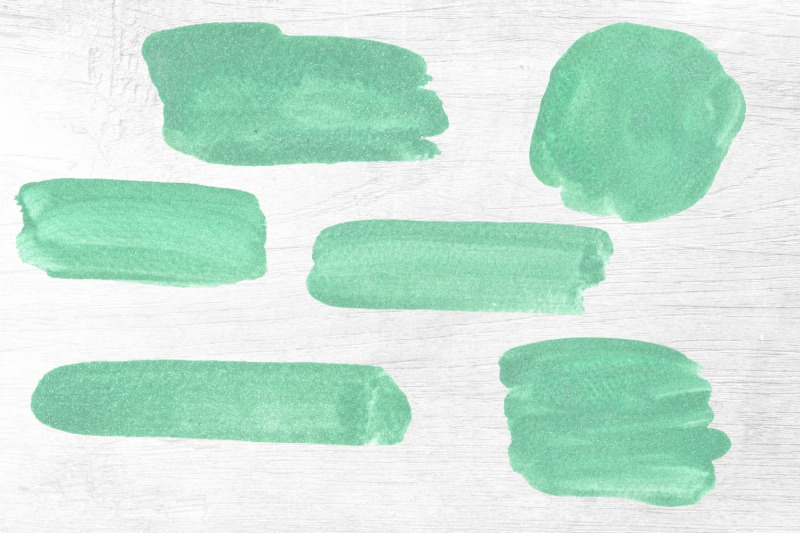 mint-green-watercolor-splotches