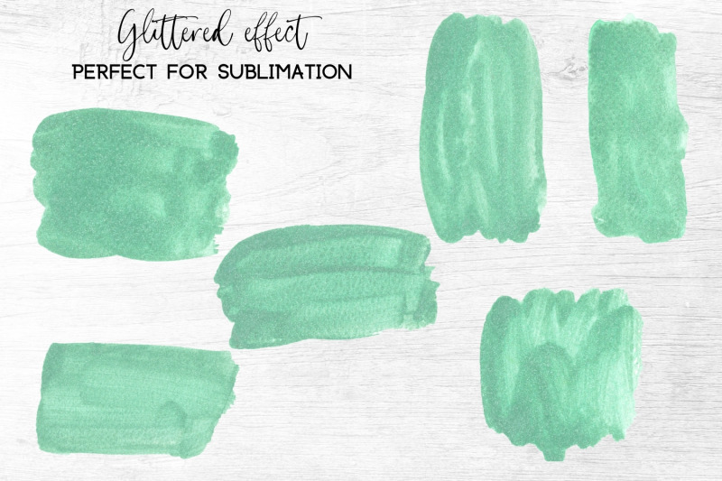 mint-green-watercolor-splotches