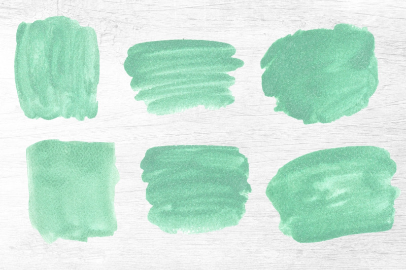 mint-green-watercolor-splotches