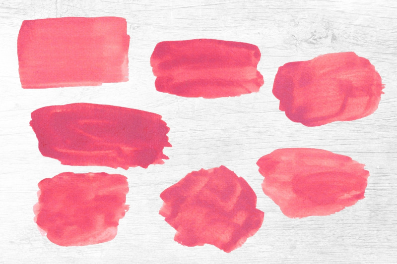 cherry-red-watercolor-splotches