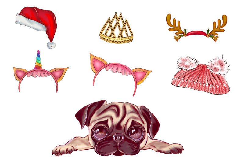 christmas-animals-clipart-christmas-clipart-sublimation-png