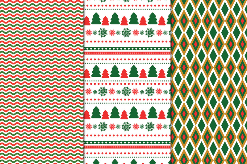 21-christmas-seamless-patterns