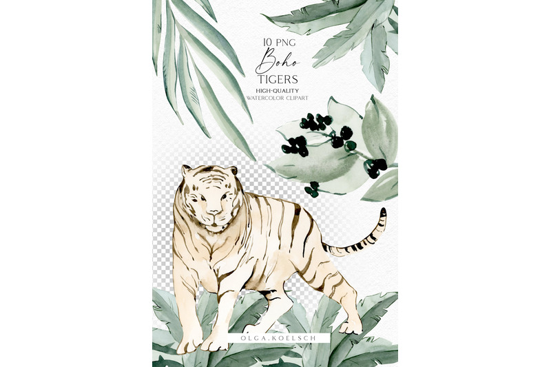 watercolor-boho-tropical-clipart-tigers-clipart-wild-animals-tiger-png-and-palm-clipart-for-wedding-invitations-baby-shower-poster