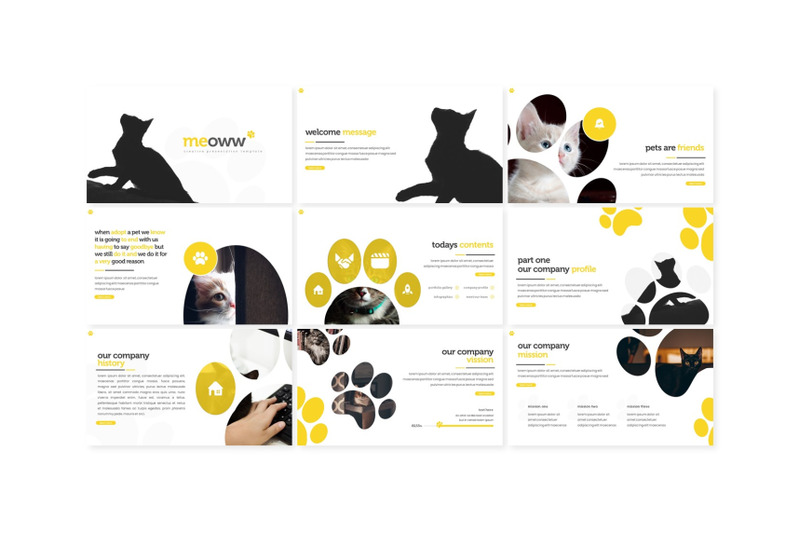 meoww-keynote-template