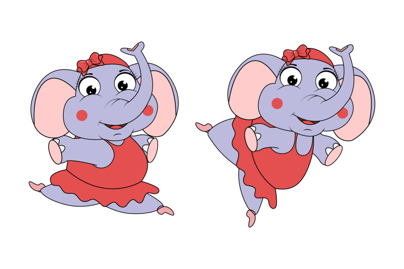 cute-elephant-animal-cartoon-ballerina