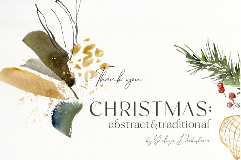 abstract-amp-traditional-christmas-clipart