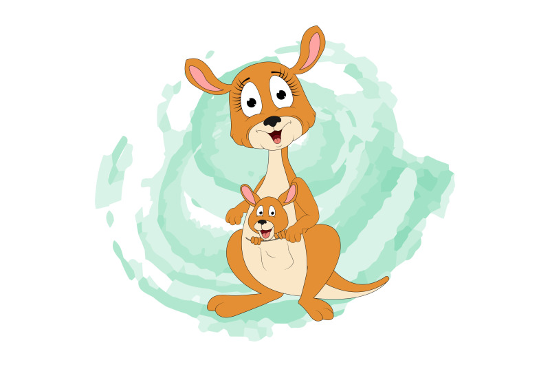 cute-kangaroo-animal-cartoon