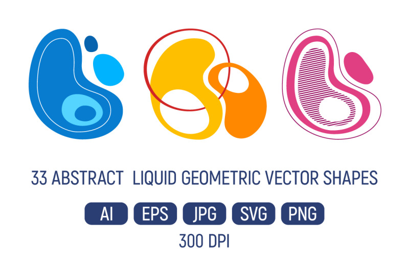 33-abstract-liquid-geometric-vector-shapes