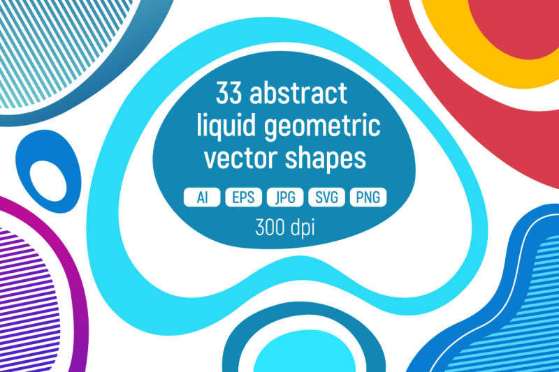 33-abstract-liquid-geometric-vector-shapes