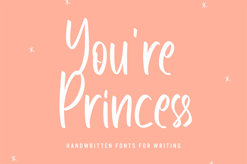 youre-princess-handwritten-font