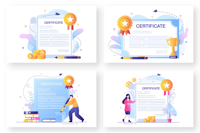 15-certificate-document-illustration
