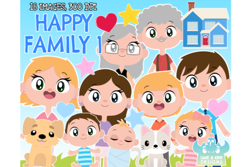 happy-family-1-clipart-lime-and-kiwi-designs