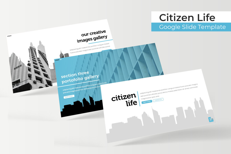 citizen-life-google-slide-template