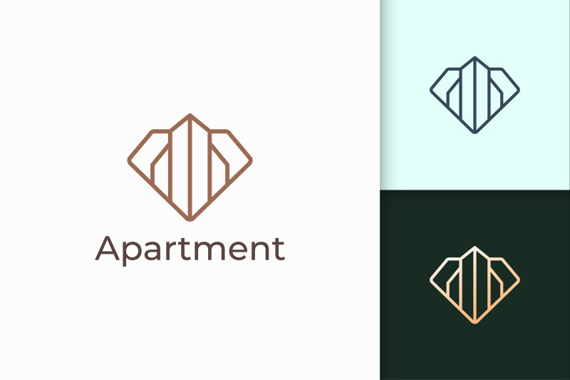 apartment-or-property-logo-in-diamond