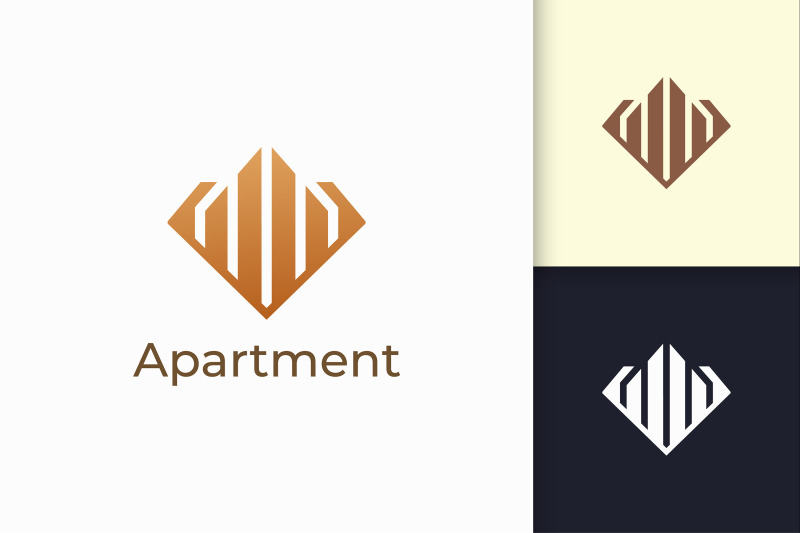 apartment-or-property-logo-in-diamond