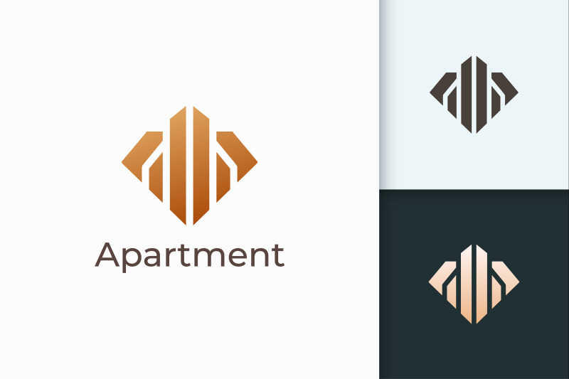 apartment-or-property-logo-in-diamond