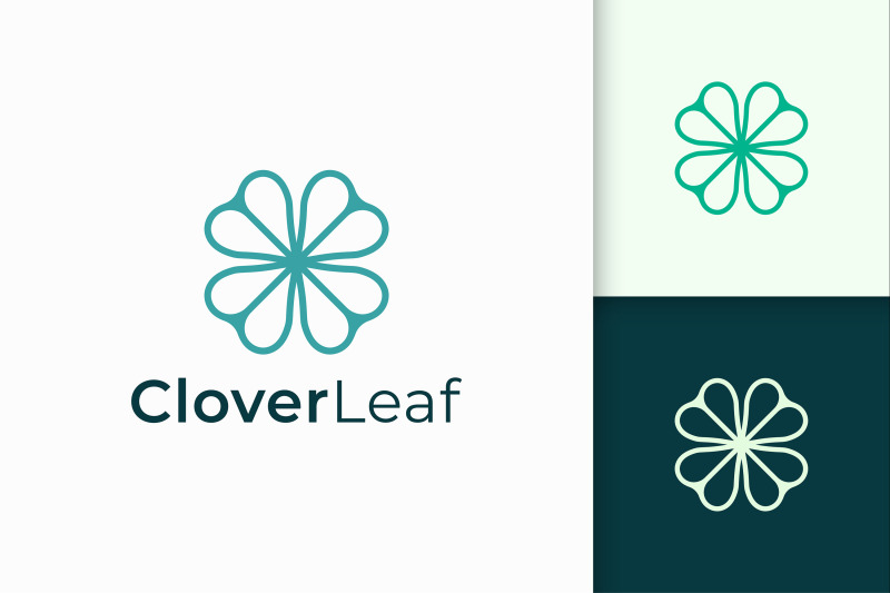 clover-logo-in-line-and-love-shape