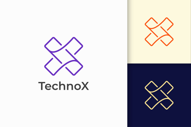 modern-letter-x-logo-for-tech-company