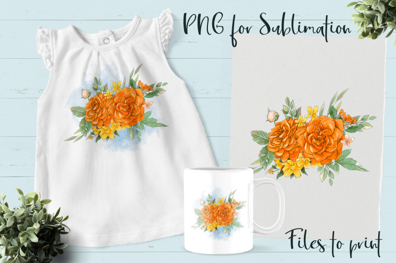 flowers-sublimation-design-for-printing