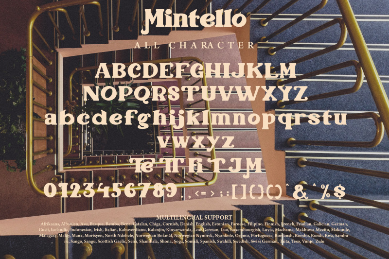mintello-modern-retro-typeface