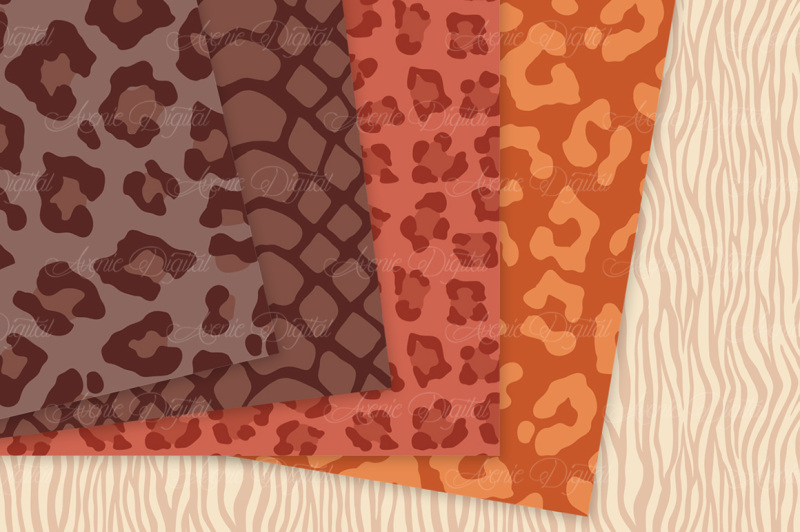 fall-animal-prints-digital-paper-vector-seamless-patterns