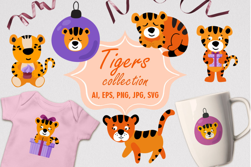 tiger-collection-svg