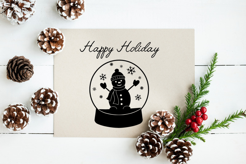 svg-dxf-snow-globe-merry-christmas-craft-snowman-and-flakes